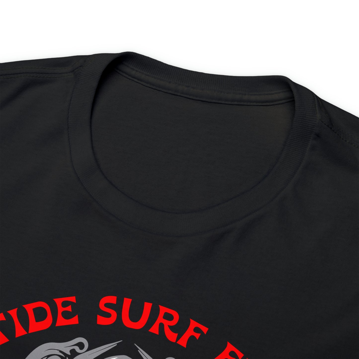 Riptide Surf Fishing Tee Shirt Design on Front