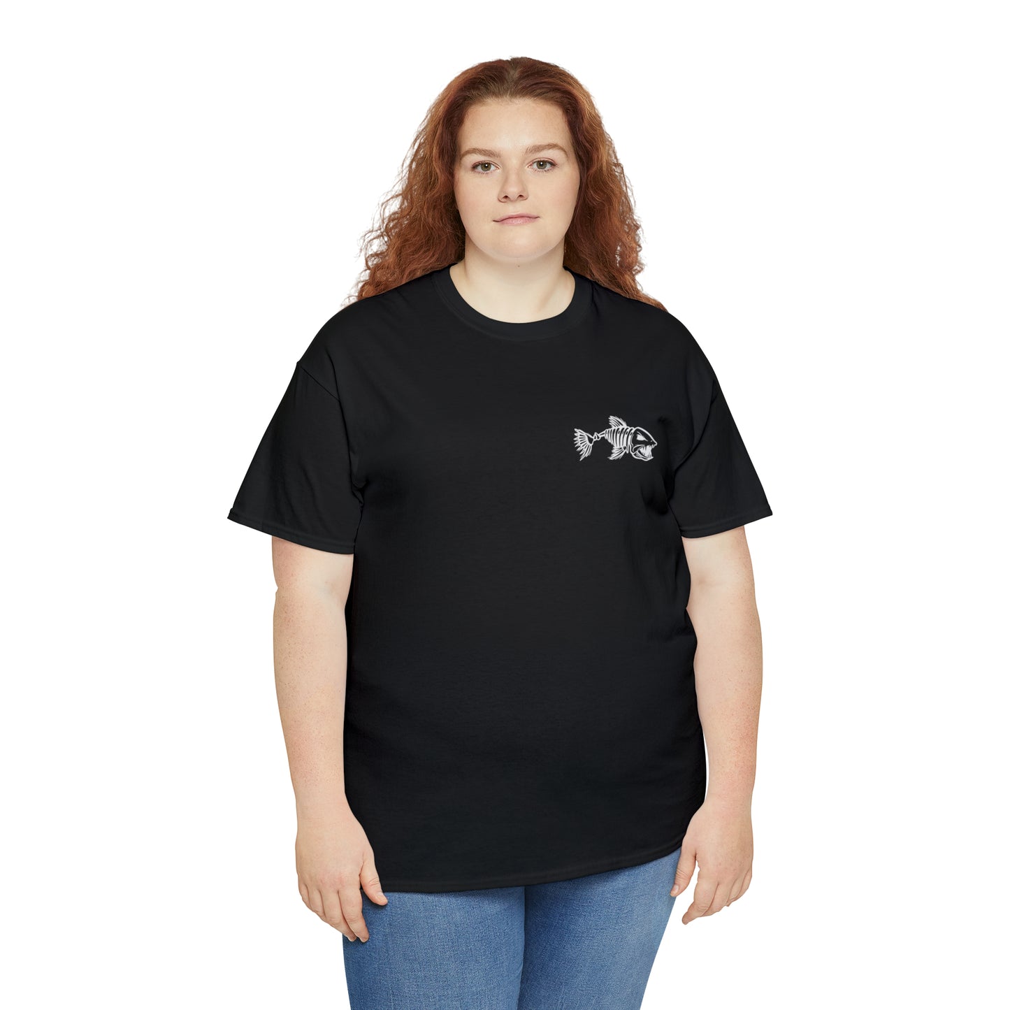 Riptide Surf Fishing Tee Shirt Design on Back