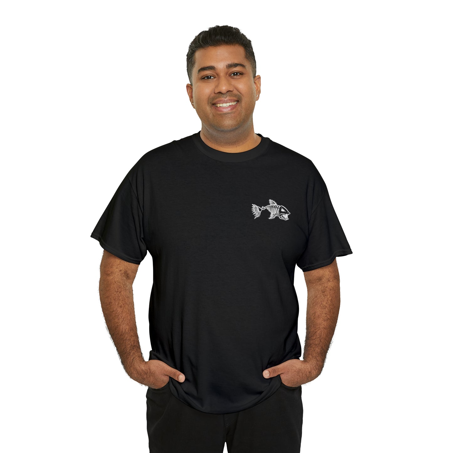 Riptide Surf Fishing Tee Shirt Design on Back