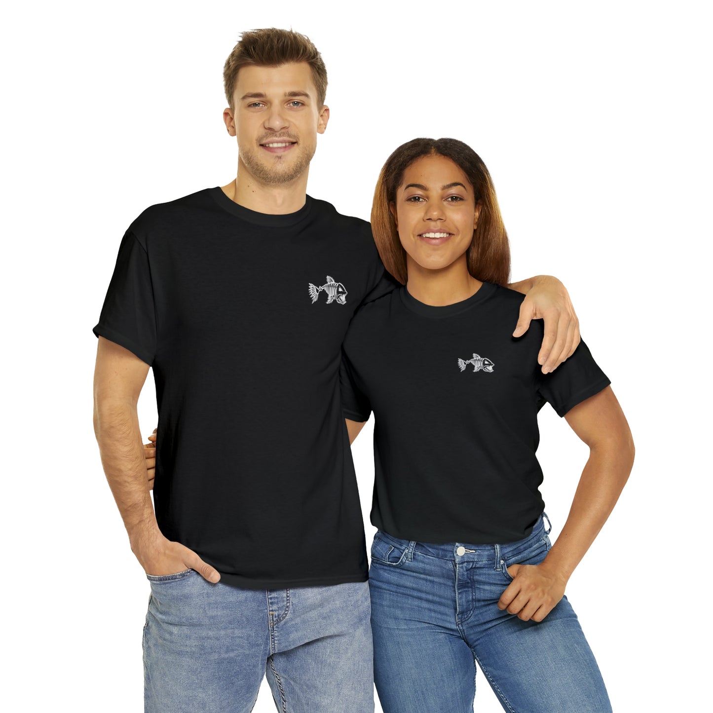 Riptide Surf Fishing Tee Shirt Design on Back